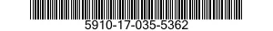 5910-17-035-5362 CAPACITOR,FIXED,ELECTROLYTIC 5910170355362 170355362