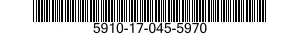 5910-17-045-5970 CAPACITOR,FIXED,ELE 5910170455970 170455970