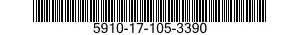5910-17-105-3390 CAPACITOR,FIXED,ELECTROLYTIC 5910171053390 171053390