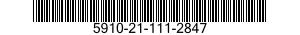 5910-21-111-2847  5910211112847 211112847