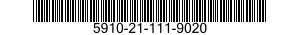 5910-21-111-9020 CAPACITOR,FIXED,MICA DIELECTRIC 5910211119020 211119020