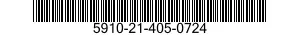 5910-21-405-0724 CAPACITOR,FIXED,CERAMIC DIELECTRIC 5910214050724 214050724