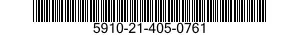 5910-21-405-0761 CAPACITOR,FIXED,CERAMIC DIELECTRIC 5910214050761 214050761