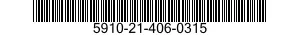 5910-21-406-0315 CAPACITOR,FIXED,ELECTROLYTIC 5910214060315 214060315