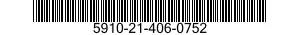 5910-21-406-0752 CAPACITOR,FIXED,ELECTROLYTIC 5910214060752 214060752