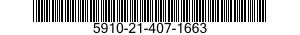5910-21-407-1663 CAPACITOR,FIXED,MICA DIELECTRIC 5910214071663 214071663