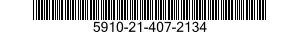 5910-21-407-2134 CAPACITOR,FIXED,MICA DIELECTRIC 5910214072134 214072134