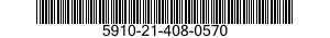 5910-21-408-0570 CAPACITOR,FIXED,PAPER DIELECTRIC 5910214080570 214080570