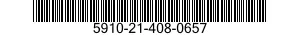 5910-21-408-0657 CAPACITOR,FIXED,PAPER DIELECTRIC 5910214080657 214080657