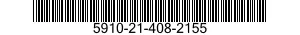 5910-21-408-2155 CAPACITOR,FIXED,PLASTIC DIELECTRIC 5910214082155 214082155