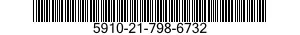 5910-21-798-6732 CAPACITOR,FIXED,METALLIZED,PAPER-PLASTIC DIELECTRIC 5910217986732 217986732