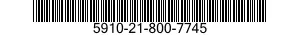 5910-21-800-7745 CAPACITOR,FIXED,PAPER DIELECTRIC 5910218007745 218007745