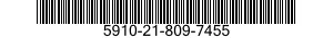 5910-21-809-7455 CAPACITOR,FIXED,ELECTROLYTIC 5910218097455 218097455