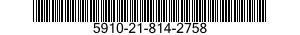 5910-21-814-2758 CAPACITOR,FIXED,ELECTROLYTIC 5910218142758 218142758