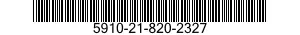 5910-21-820-2327 CAPACITOR,FIXED,ELECTROLYTIC 5910218202327 218202327