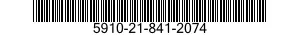 5910-21-841-2074 CAPACITOR,FIXED,ELECTROLYTIC 5910218412074 218412074