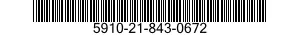 5910-21-843-0672 CAPACITOR,FIXED,PAPER DIELECTRIC 5910218430672 218430672