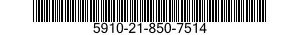 5910-21-850-7514 CAPACITOR,FIXED,ELECTROLYTIC 5910218507514 218507514