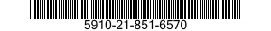5910-21-851-6570 CAPACITOR,FIXED,PLASTIC DIELECTRIC 5910218516570 218516570