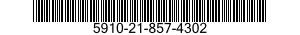 5910-21-857-4302  5910218574302 218574302