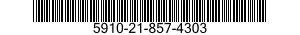 5910-21-857-4303  5910218574303 218574303