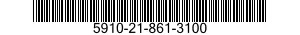 5910-21-861-3100 CAPACITOR,FIXED,ELECTROLYTIC 5910218613100 218613100