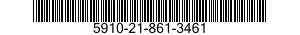 5910-21-861-3461 CAPACITOR,FIXED,ELECTROLYTIC 5910218613461 218613461