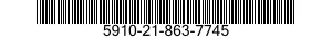 5910-21-863-7745 CAPACITOR,FIXED,CERAMIC DIELECTRIC 5910218637745 218637745
