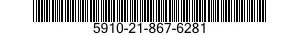 5910-21-867-6281  5910218676281 218676281