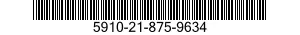 5910-21-875-9634 CAPACITOR,FIXED,PAPER DIELECTRIC 5910218759634 218759634