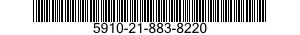 5910-21-883-8220 CAPACITOR,FIXED,ELECTROLYTIC 5910218838220 218838220