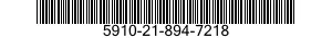 5910-21-894-7218 RETAINER,CAPACITOR 5910218947218 218947218