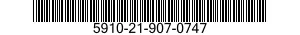 5910-21-907-0747 CAPACITOR,FIXED,ELECTROLYTIC 5910219070747 219070747