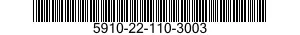 5910-22-110-3003 CAPACITOR 5910221103003 221103003