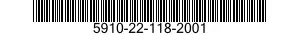 5910-22-118-2001  5910221182001 221182001