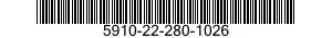 5910-22-280-1026  5910222801026 222801026
