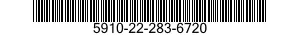 5910-22-283-6720  5910222836720 222836720
