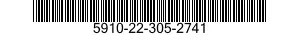 5910-22-305-2741 CAPACITOR,FIXED,ELECTROLYTIC 5910223052741 223052741