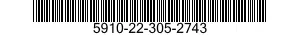 5910-22-305-2743 CAPACITOR,FIXED,ELECTROLYTIC 5910223052743 223052743