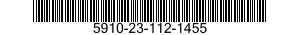 5910-23-112-1455 CAPACITOR. 5910231121455 231121455