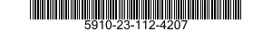 5910-23-112-4207 CAPACITOR1.5MF25V. 5910231124207 231124207