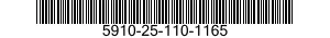 5910-25-110-1165  5910251101165 251101165