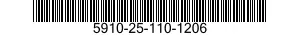 5910-25-110-1206  5910251101206 251101206