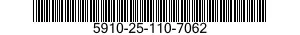 5910-25-110-7062 CAPACITOR,FIXED,CERAMIC 5910251107062 251107062