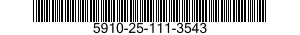 5910-25-111-3543 CAPACITOR,FIXED,ELECTROLYTIC 5910251113543 251113543