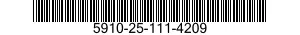 5910-25-111-4209  5910251114209 251114209