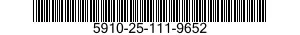 5910-25-111-9652  5910251119652 251119652