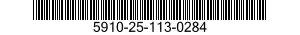 5910-25-113-0284 CAPACITOR,FIXED,ELECTROLYTIC 5910251130284 251130284