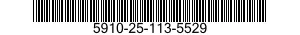 5910-25-113-5529 CAPACITOR,FIXED,ELECTROLYTIC 5910251135529 251135529