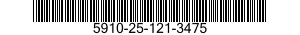 5910-25-121-3475  5910251213475 251213475